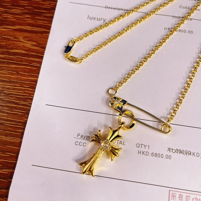 Bright Chrome Hearts Necklaces 236598