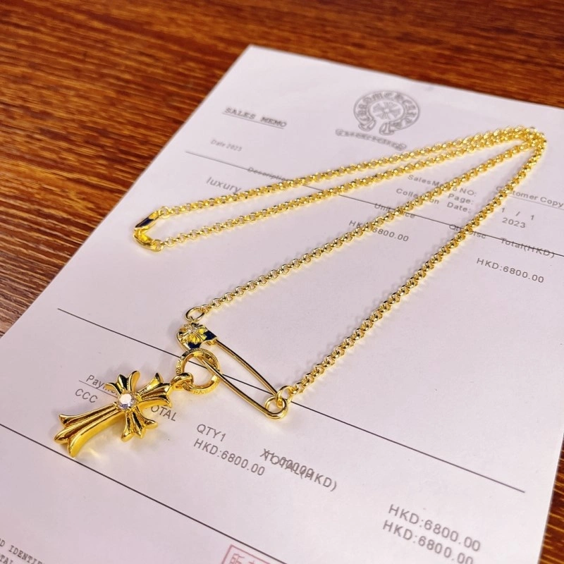Bright Chrome Hearts Necklaces 236598