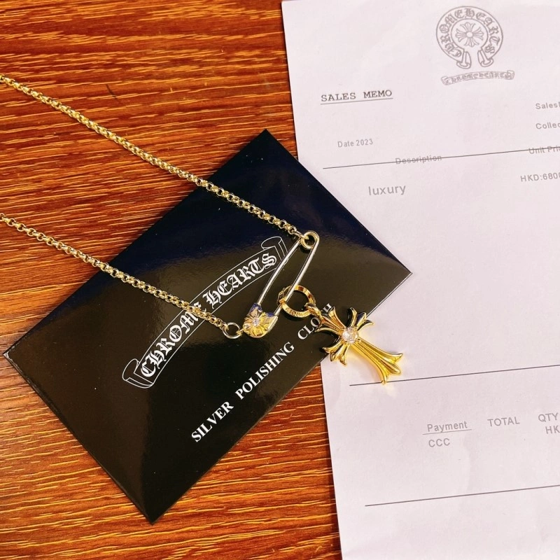 Bright Chrome Hearts Necklaces 236598