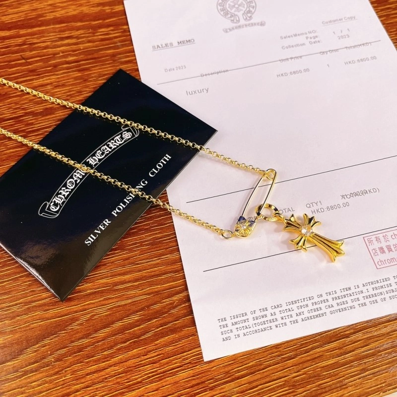 Bright Chrome Hearts Necklaces 236598