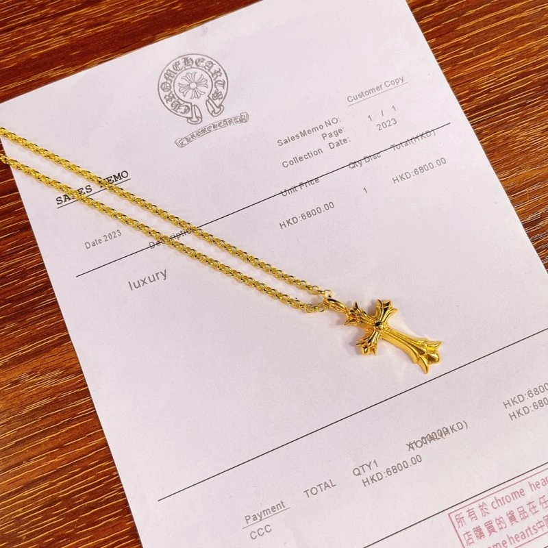 Neat Chrome Hearts Necklaces 236582