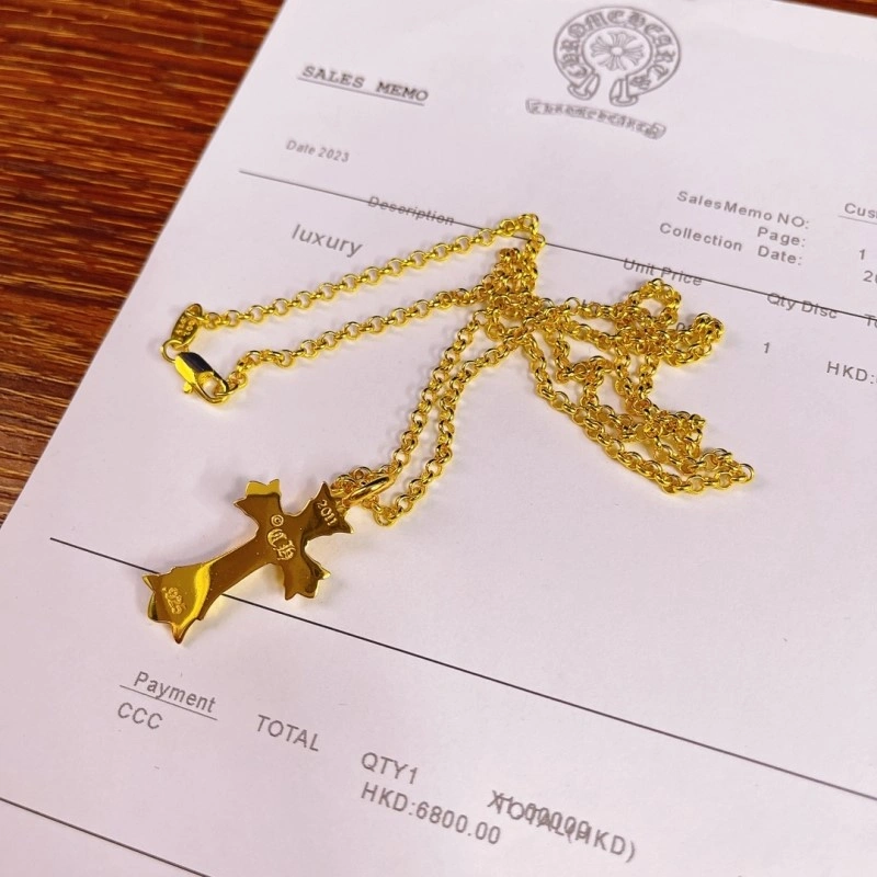 Neat Chrome Hearts Necklaces 236582