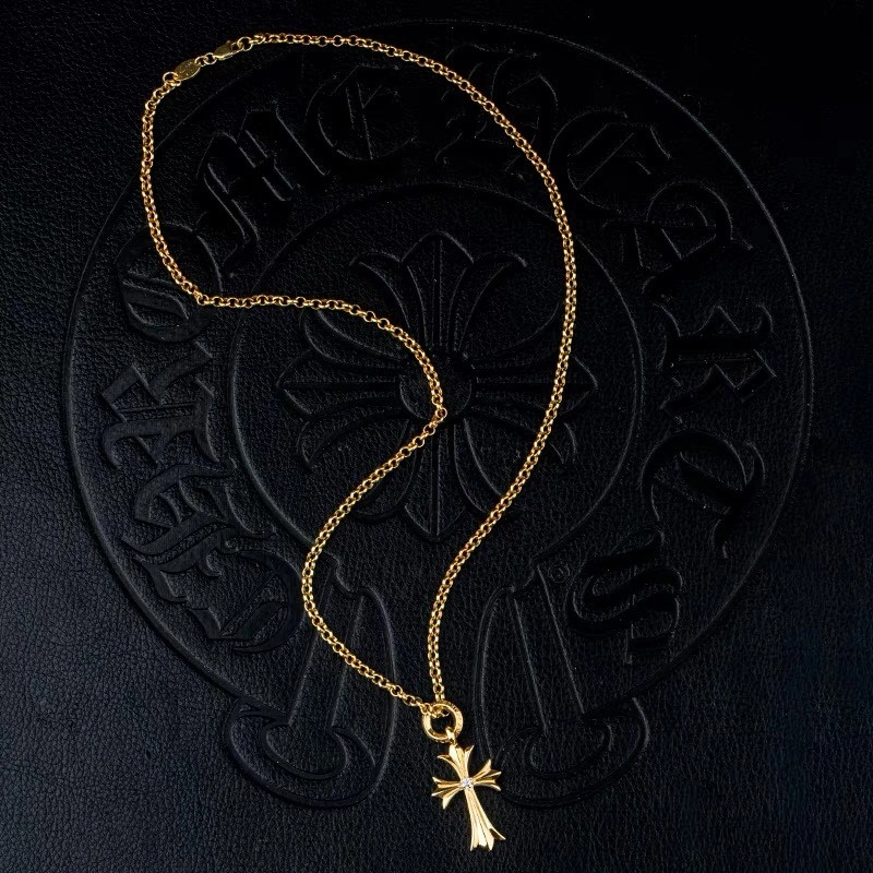 Resilient Chrome Hearts Necklaces 236586