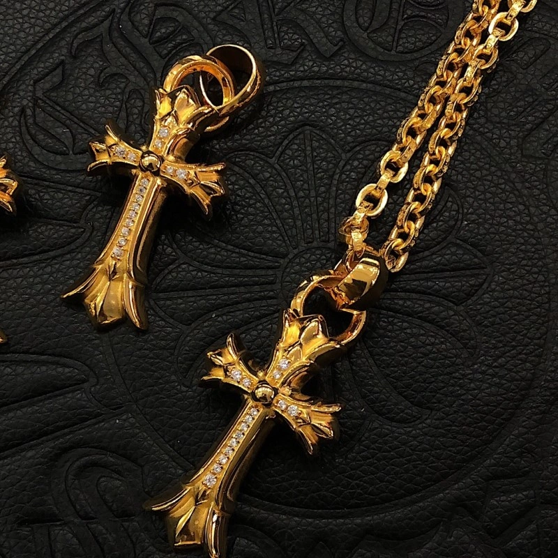 Functional Chrome Hearts Necklaces 236599