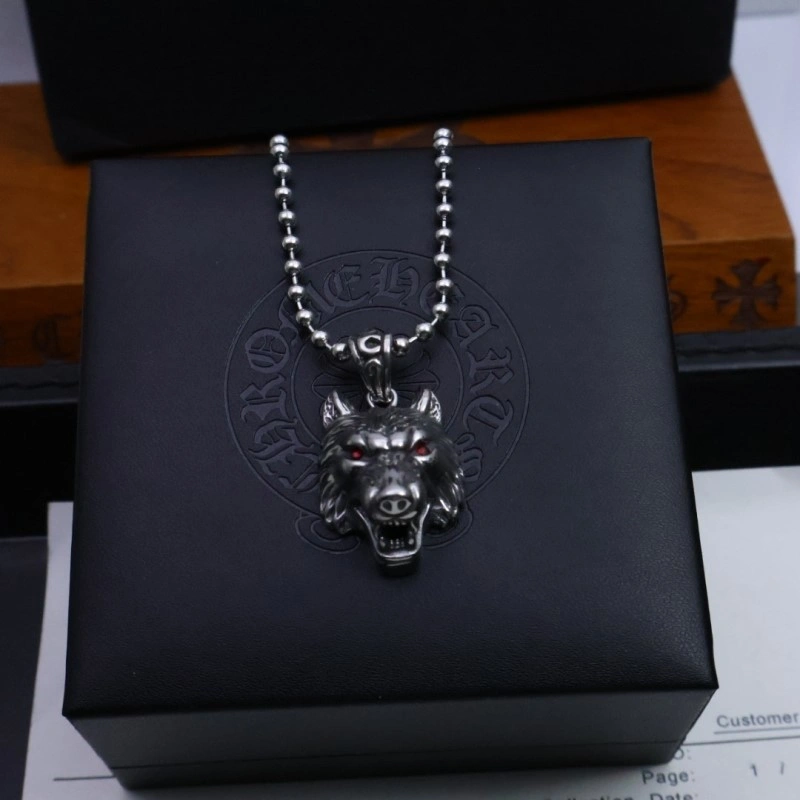 WaterResistant Chrome Hearts Necklaces 236563