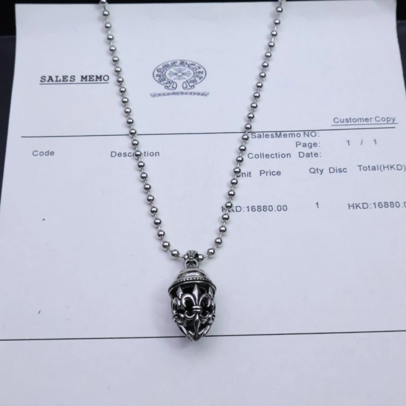 Effortless Chrome Hearts Necklaces 236602