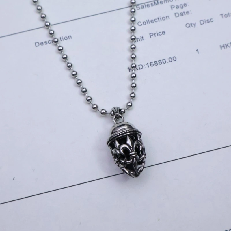 Effortless Chrome Hearts Necklaces 236602