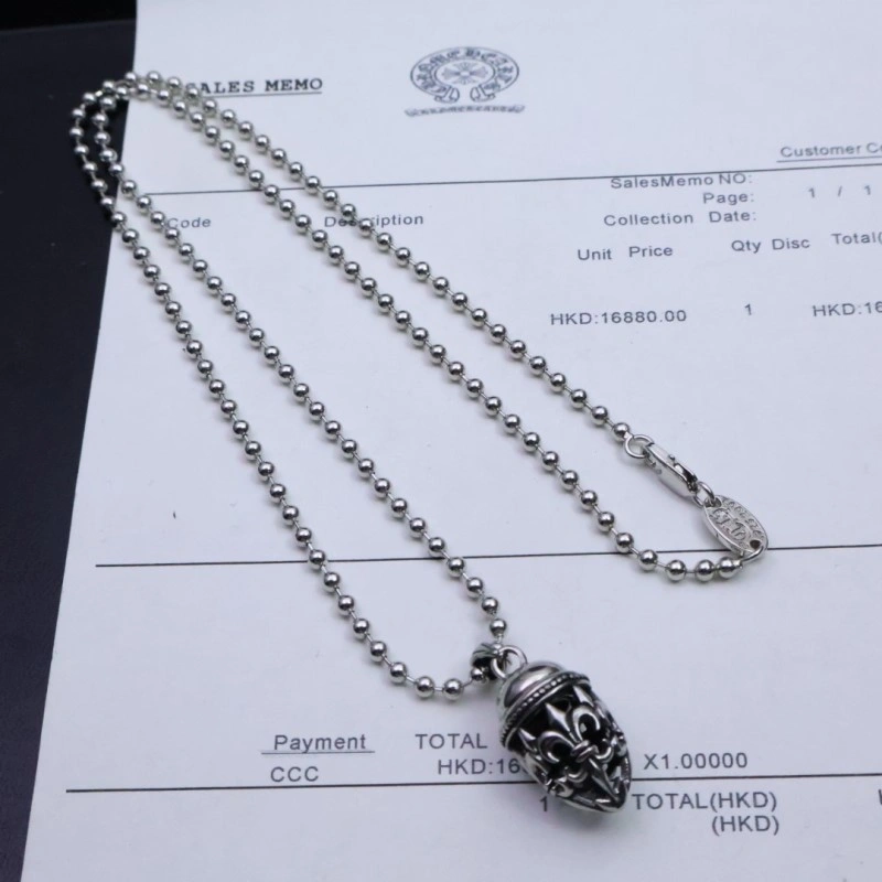Effortless Chrome Hearts Necklaces 236602