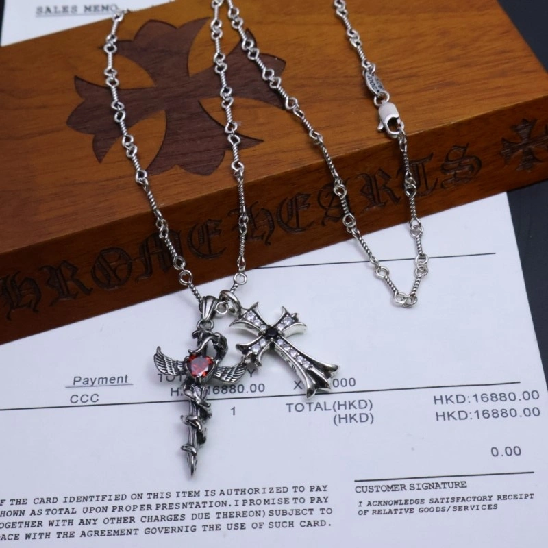 Thermal Chrome Hearts Necklaces 236504