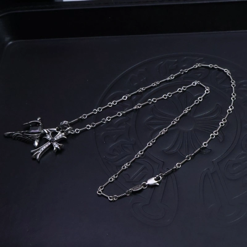 Cozy Chrome Hearts Necklaces 236498