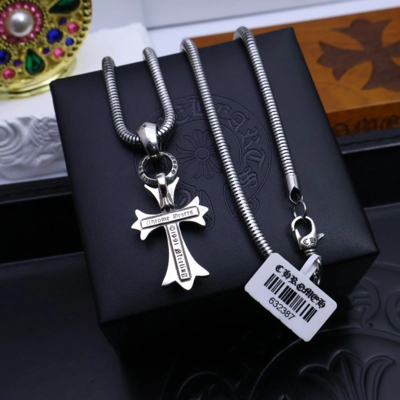 Comfortable Chrome Hearts Necklaces 236494