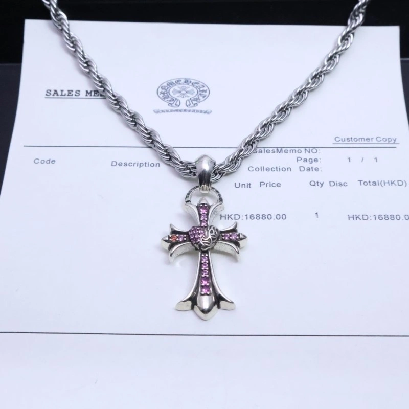 Flexible Chrome Hearts Necklaces 236513