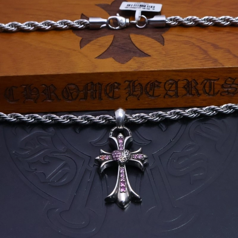 Flexible Chrome Hearts Necklaces 236513