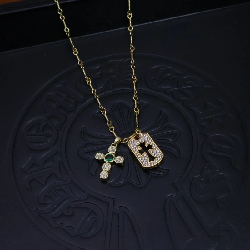 Flexible Chrome Hearts Necklaces 236507