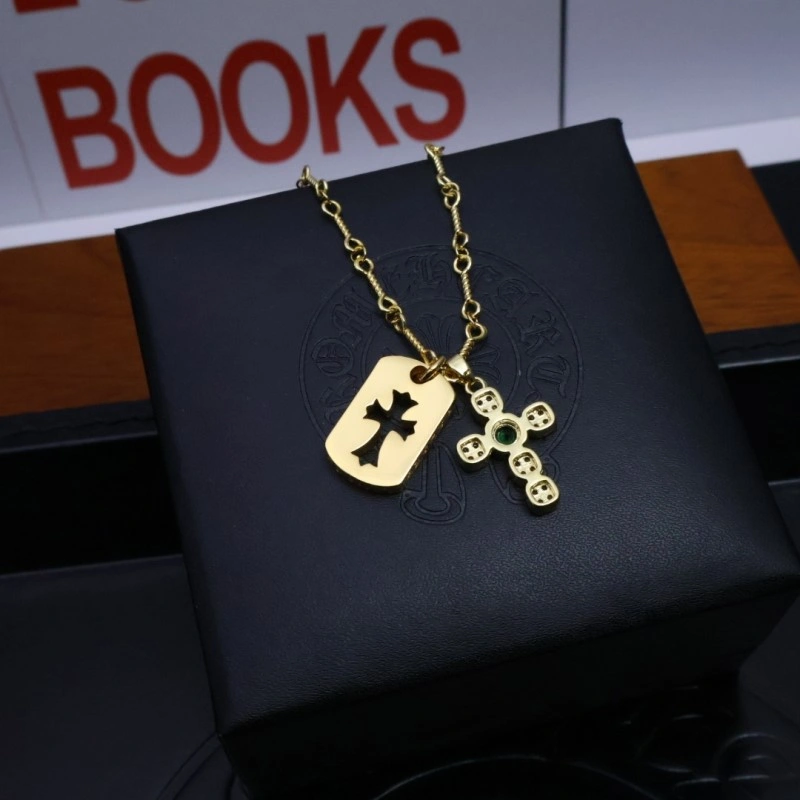 Flexible Chrome Hearts Necklaces 236507