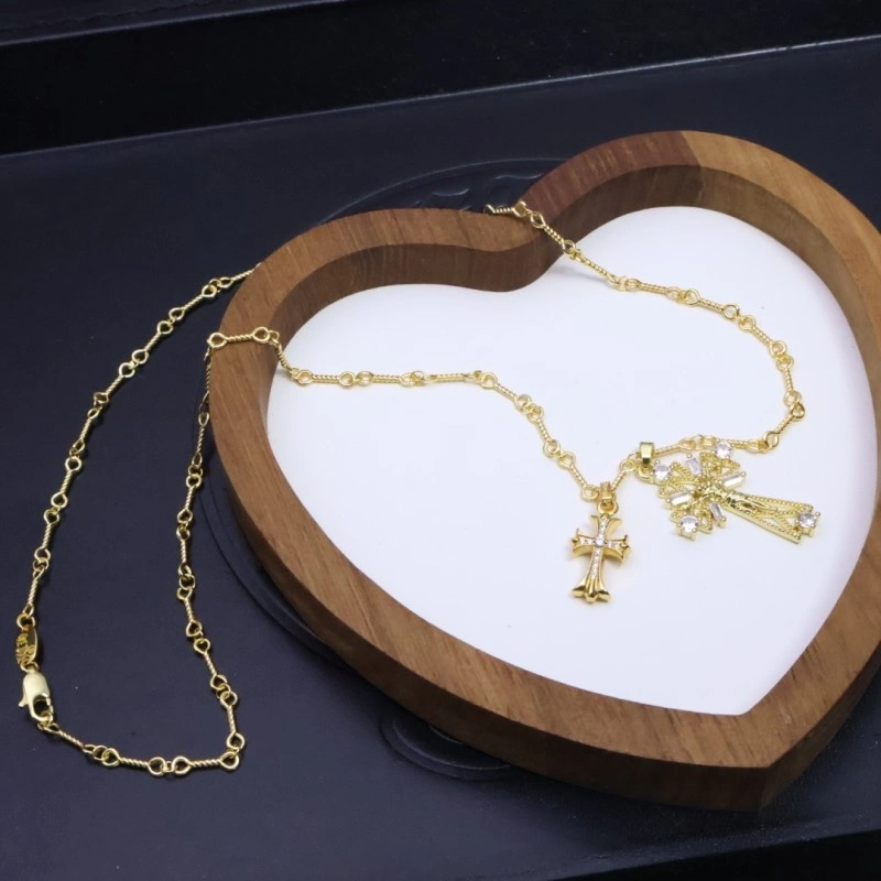 SmoothTexture Chrome Hearts Necklaces 236490