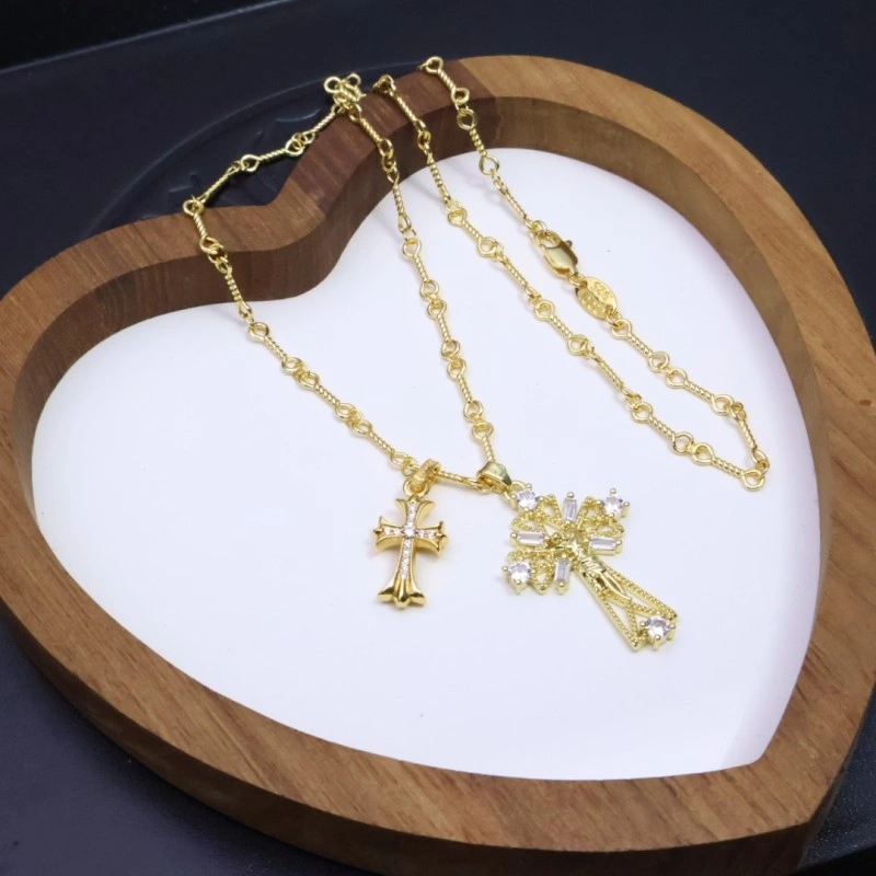 SmoothTexture Chrome Hearts Necklaces 236490