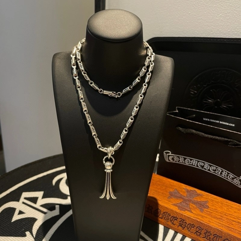 Stretchable Chrome Hearts Necklaces 236458