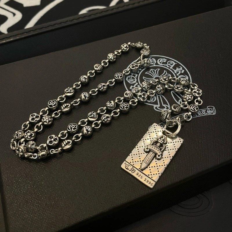 Seasonal Chrome Hearts Necklaces 236445