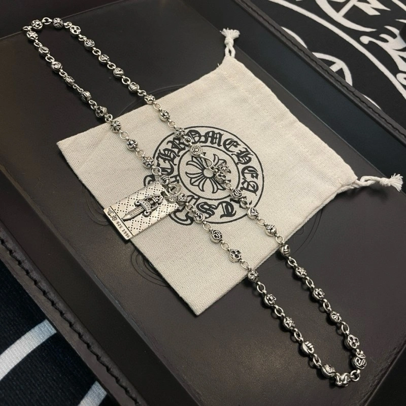 Seasonal Chrome Hearts Necklaces 236445