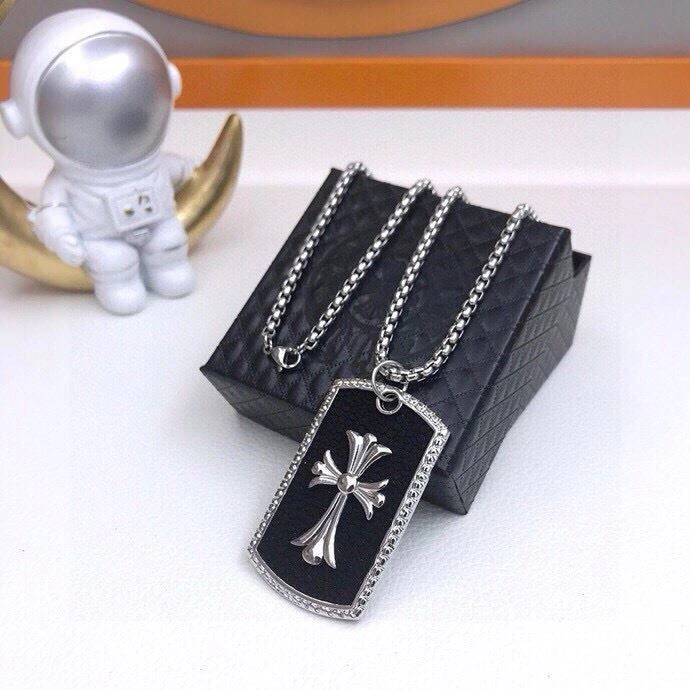 Comfortable Chrome Hearts Necklaces 268346