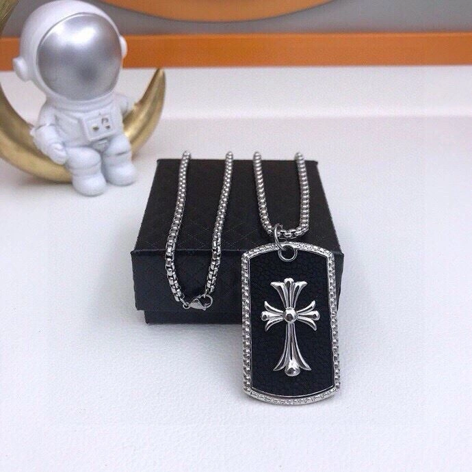 Comfortable Chrome Hearts Necklaces 268346