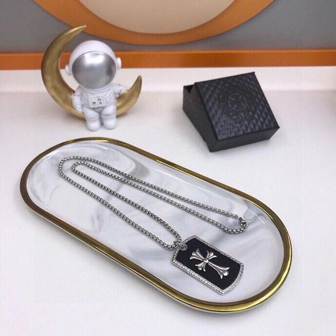 Comfortable Chrome Hearts Necklaces 268346