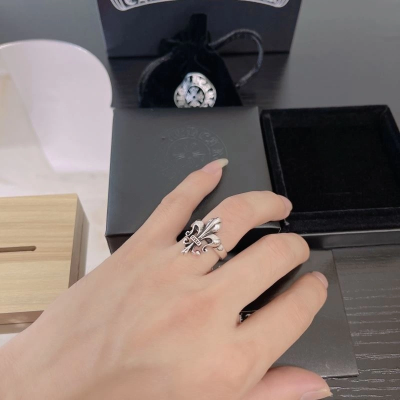 Chic Chrome Hearts Rings 242149