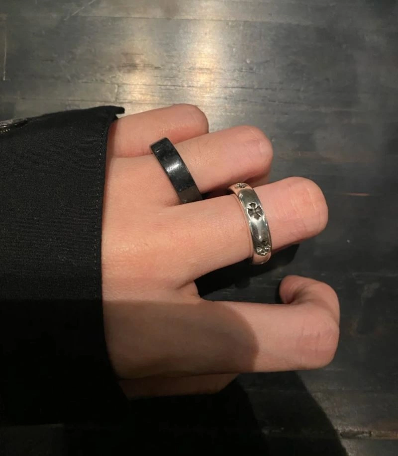 Thermal Chrome Hearts Rings 241561