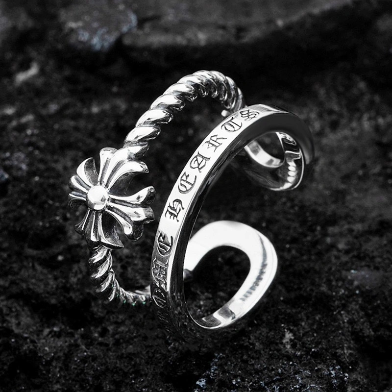 RelaxedFit Chrome Hearts Rings 240940