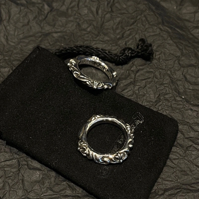 Chic Chrome Hearts Rings 240914