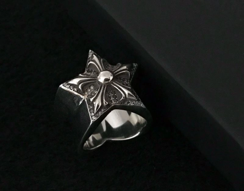 Efficient Chrome Hearts Rings 240938