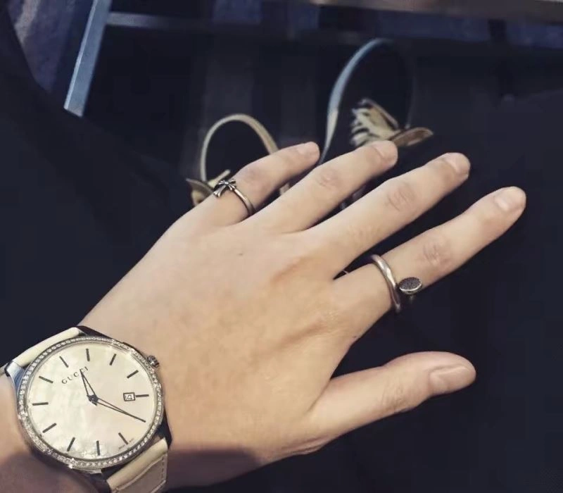 Thermal Chrome Hearts Rings 240933