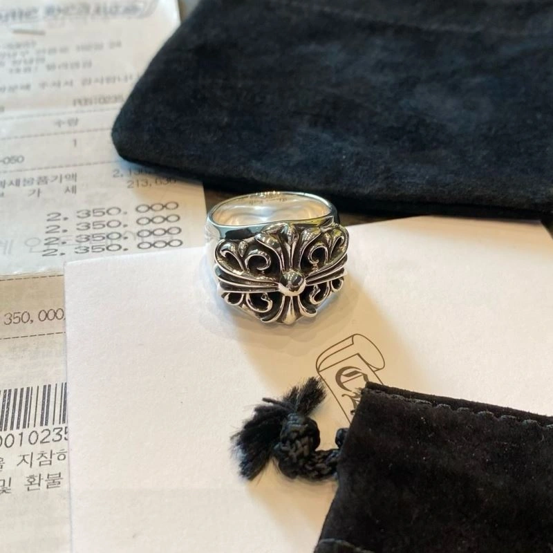 Chrome Hearts Rings SmoothTexture 240916