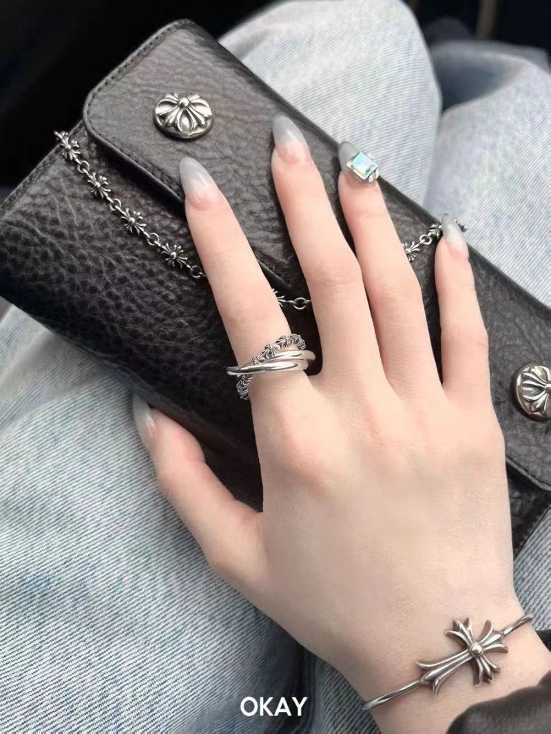 Unisex Chrome Hearts Rings 240409