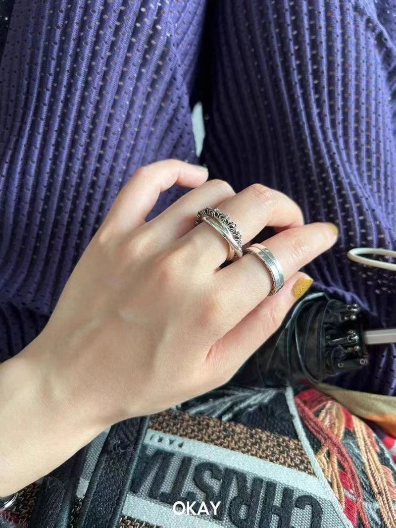 Unisex Chrome Hearts Rings 240409