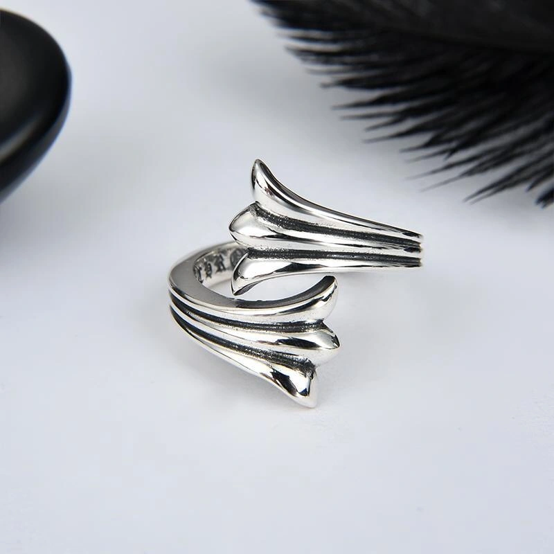 Modern Chrome Hearts Rings 240405
