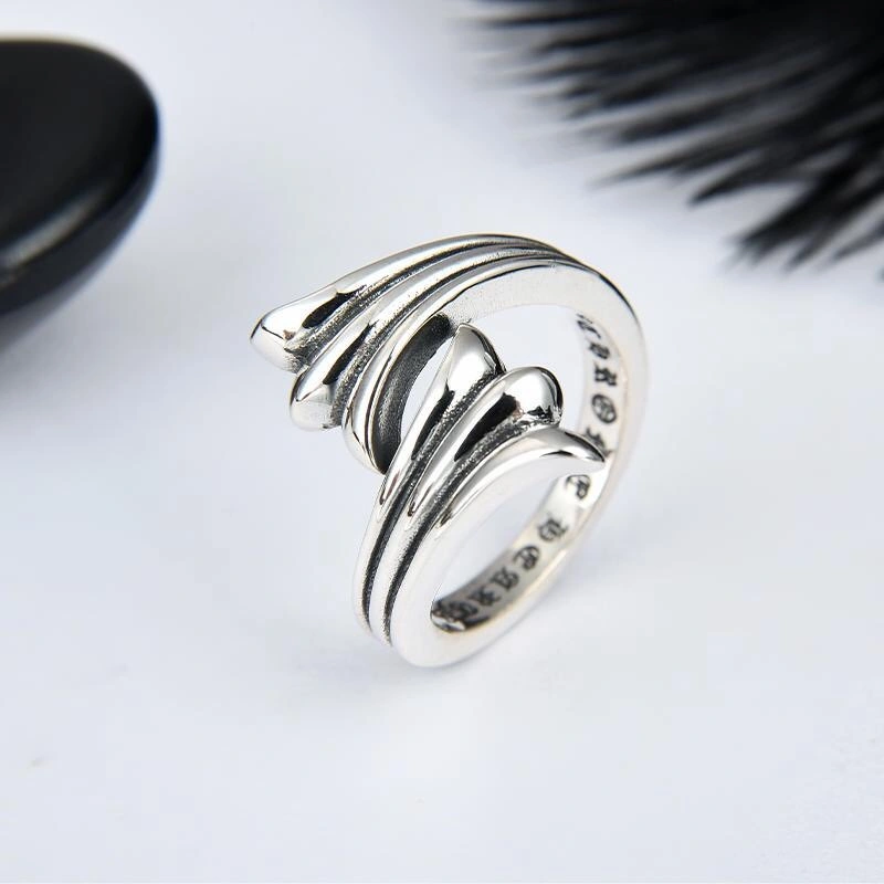 Modern Chrome Hearts Rings 240405
