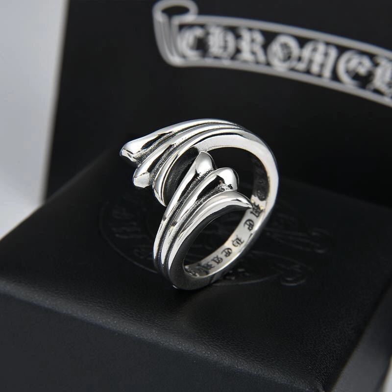 Modern Chrome Hearts Rings 240405
