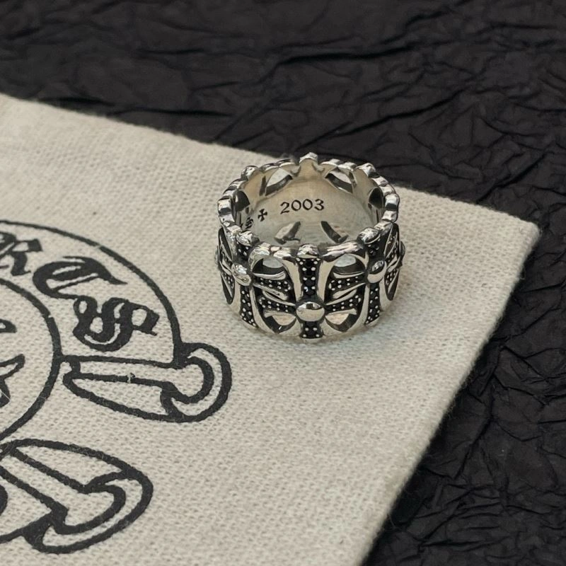 FlexibleFit Chrome Hearts Rings 240401