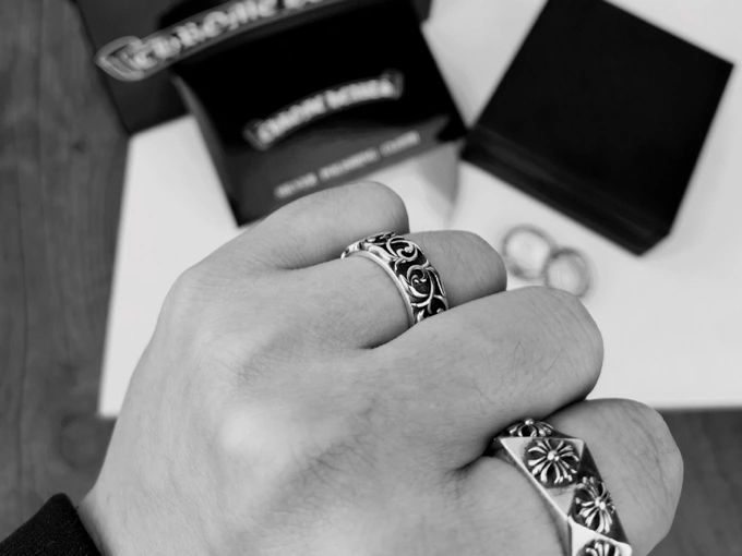SmartChoice Chrome Hearts Rings 240395