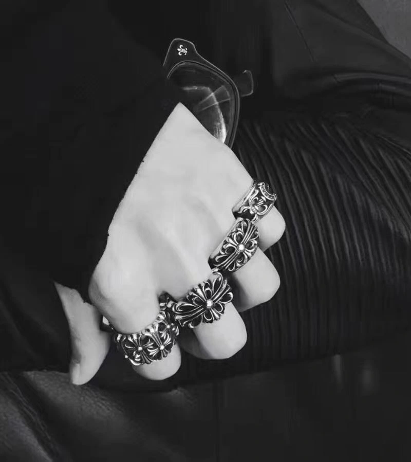 Elegant Chrome Hearts Rings 240392
