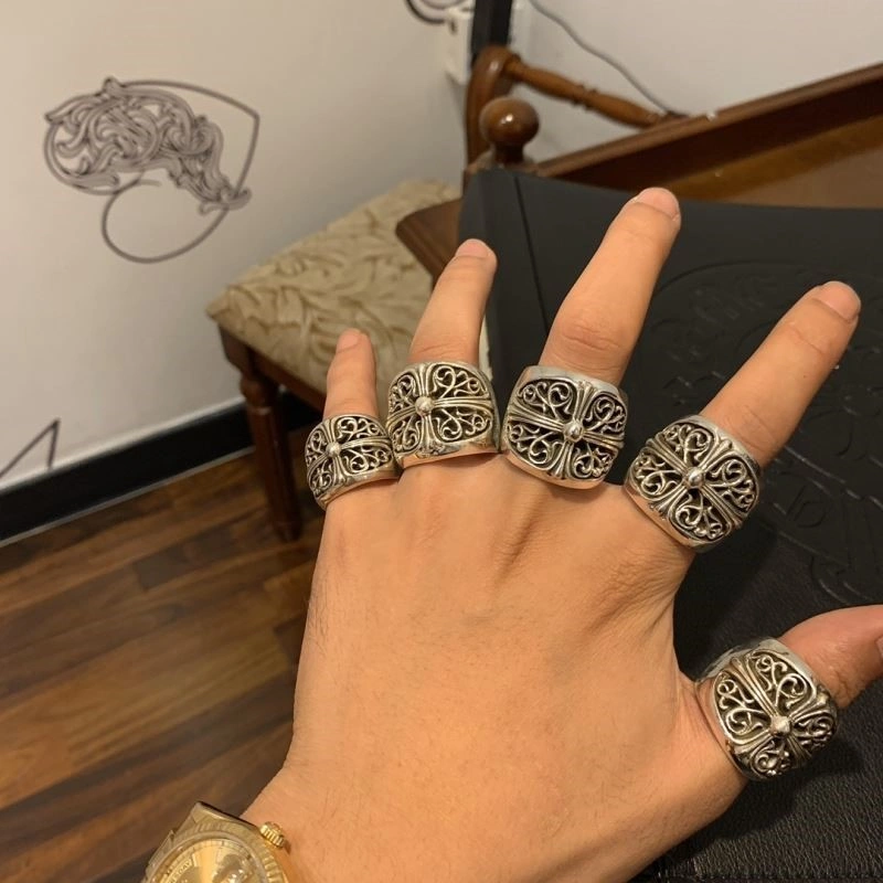 WaterResistant Chrome Hearts Rings 238407