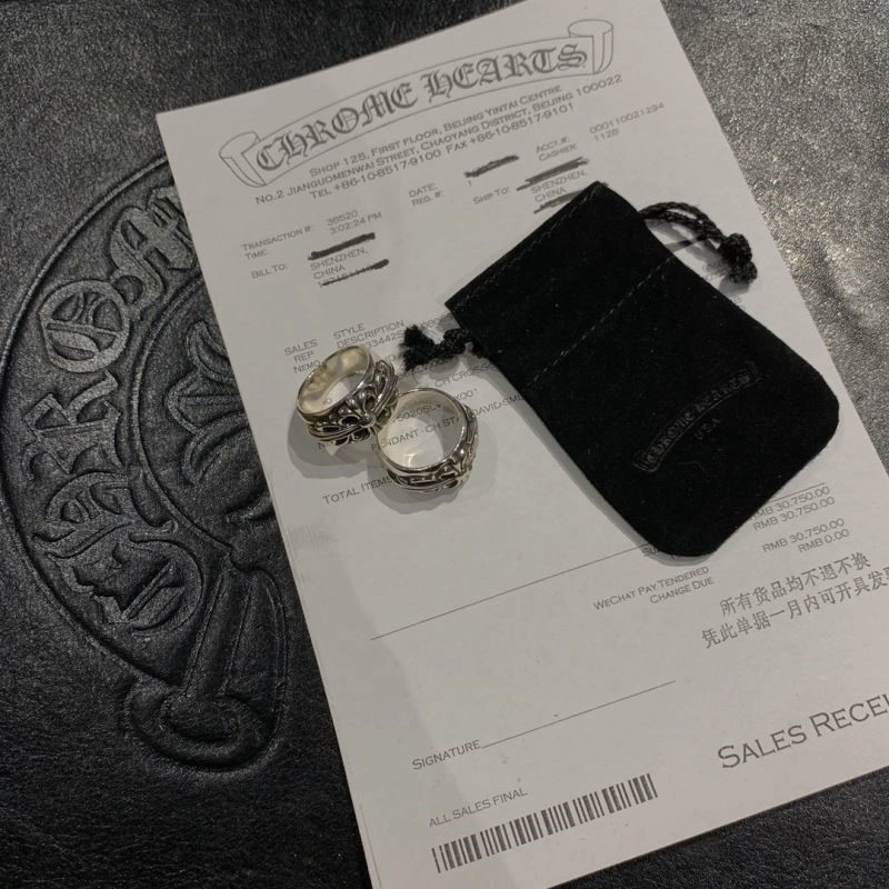 Fashionable Chrome Hearts Rings 238403