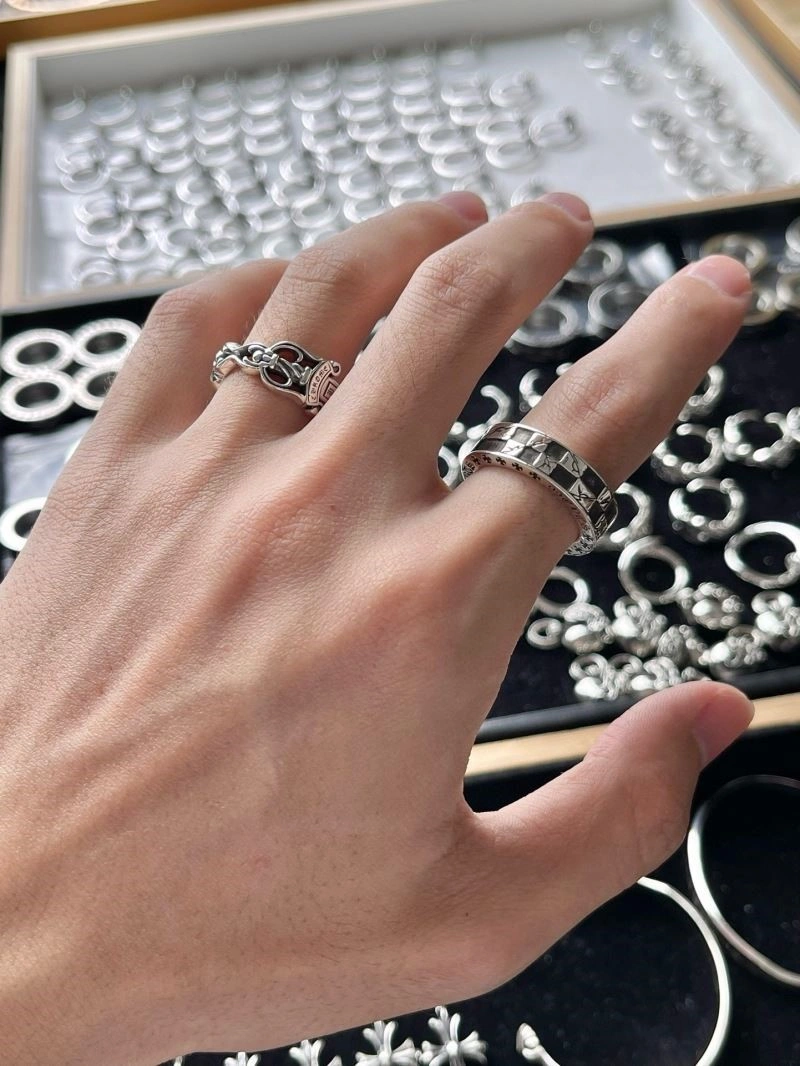 Supportive Chrome Hearts Rings 238389