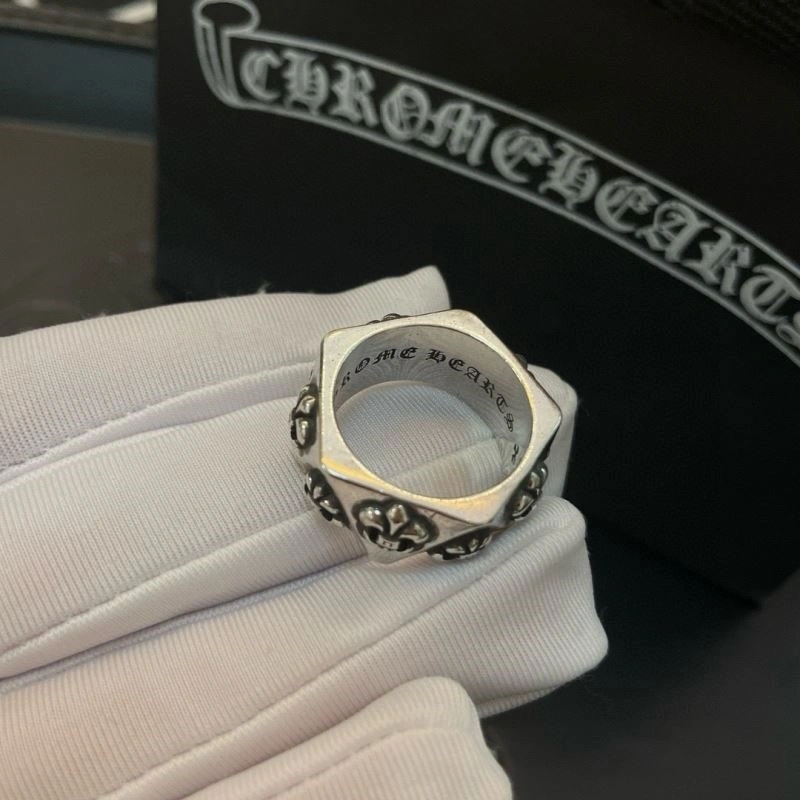 Sporty Chrome Hearts Rings 238388