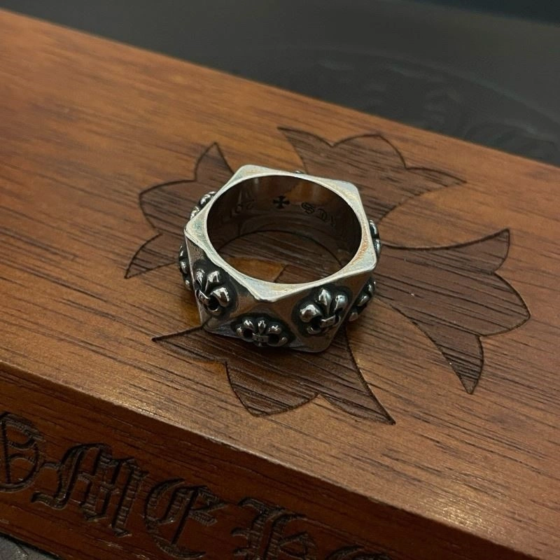 Sporty Chrome Hearts Rings 238388