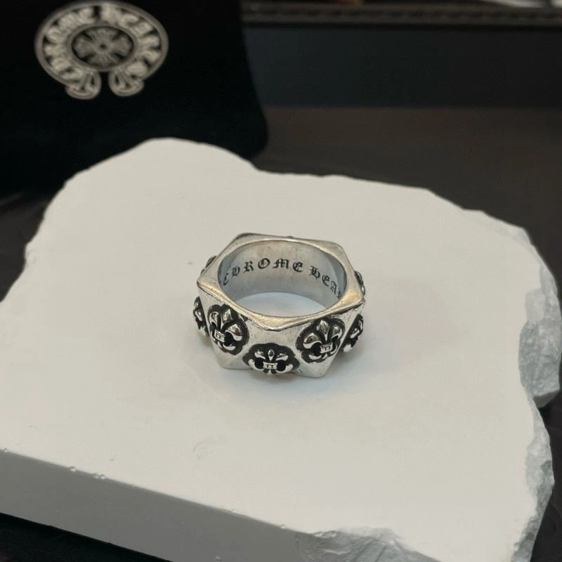 Sporty Chrome Hearts Rings 238388