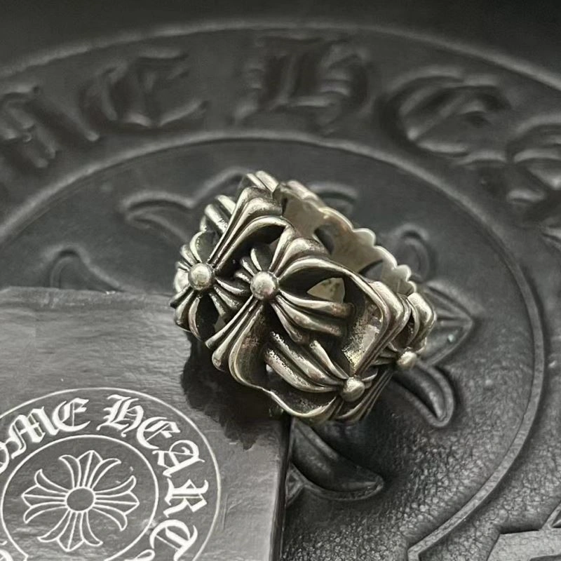 Chic Chrome Hearts Rings 238397