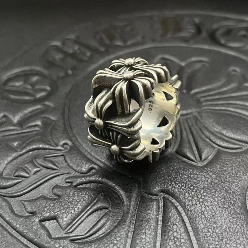 Chic Chrome Hearts Rings 238397